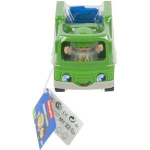 Fisher Price pieni ajoneuvo roska-auto