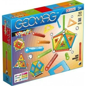 Geomag confetti 50 osaa