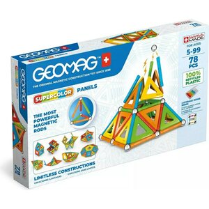 Geomag supercolor panels recycled 78p