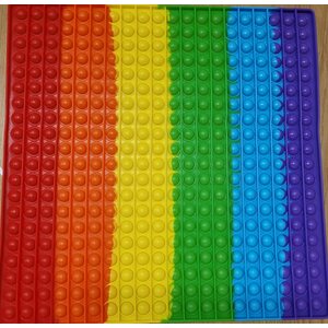 Pop it sateenkaari xxl 40x40