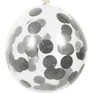 Confettipallot 5kpl hopea