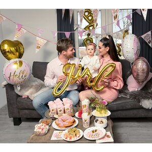 Girl tekstifoliopallo 60cm