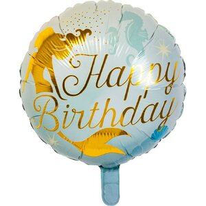 Foliopallo merihevonen happy birthday