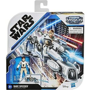 Star wars mission barc speeder+obi-wan kenobi