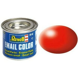 Revell hohtavanpunainen silkki maali