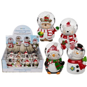 Jouluhahmo lumipallo 7x5 cm