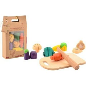 Leikattavat vihannekset puuta