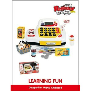 Happy cashier kassakone