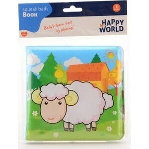 Kylpykirja maatilan eläimet