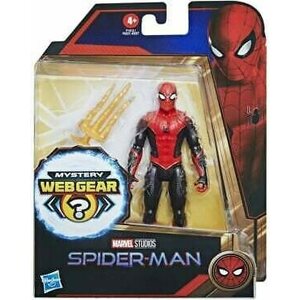 Spiderman figuuri punamusta 15cm+yllätys