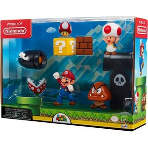 Super Mario 5 figuurin leikkisetti