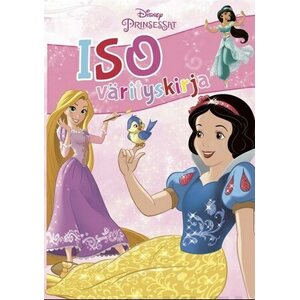 Disney prinsessat iso värityskirja