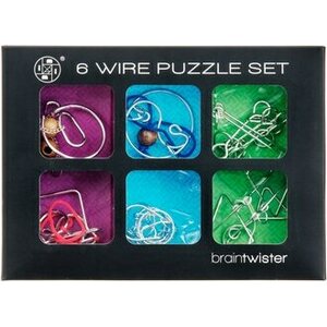 Ratkomistehtävät metallilanka 6kpl