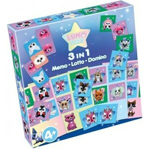 Lumo 3 in 1 memo lotto domino
