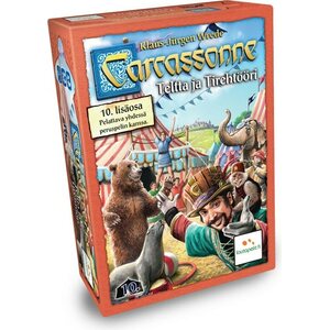 Carcassonne teltta ja tirehtööri