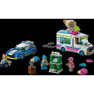 LEGO 60314 poliisi takaa-ajo jäätelöauto