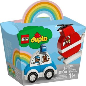 LEGO 10957 sammutushelikopteri ja poliis