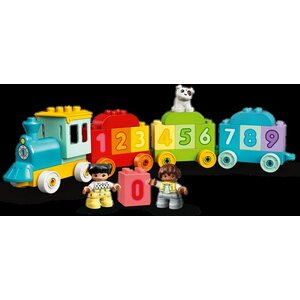 LEGO 10954 numerojuna opi laskemaan