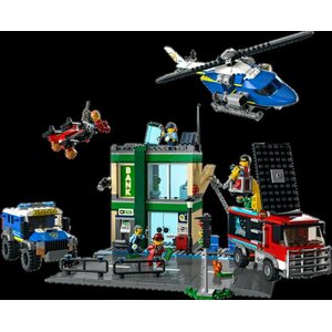 LEGO 60317 poliisi ja pankkirosvot