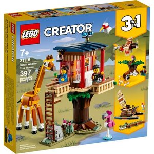 LEGO 31116 villieläinsafarin puumaja