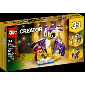 LEGO 31125 mielikuvitusmetsän olennot