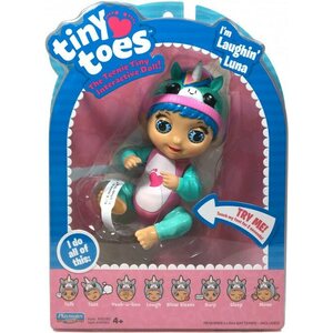 Tiny toes interaktiivinen mini nukke