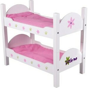 Puinen nuken kerrossänky