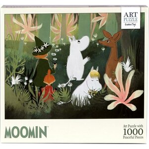 Muumi taidepalapeli vihreä 1000 p