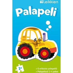 Leikkien ajoneuvot palapeli 2/3/4p