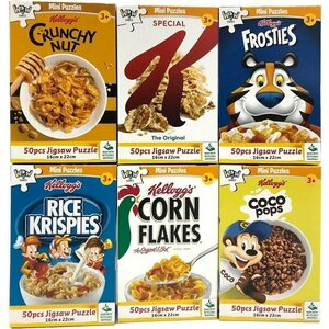 Kelloggs crunchy nut palapeli 50 p