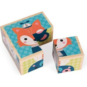 Janod eka kuutiopalapeli sininen