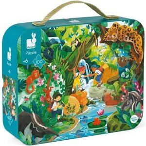 Viidakkoseikkailu palapelisalkku 100 p