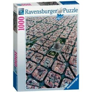 Ravensburger barcelona ylhäältä kuvattuna 1000p