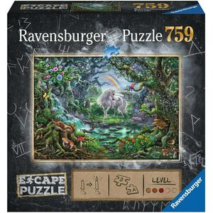Ravensburger escape 9: unicorn 759 palaa