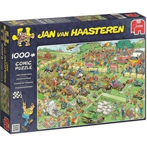 Jan van haasteren lawn mower race 1000p