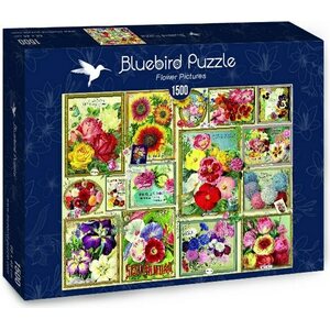 Bluebird kukkakuvia 1500 p