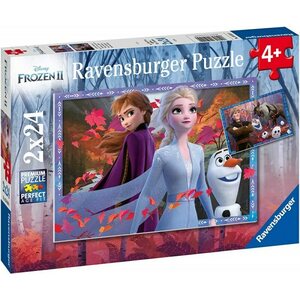 Ravensburger frozen ii 2x24 palaa