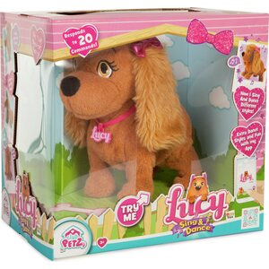 Club petz lucy laulava ja tanssiva koira