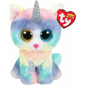 TY beanie boos heather