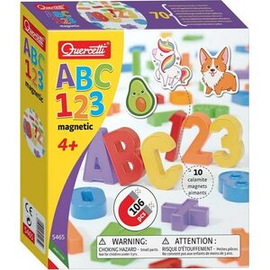 Quercetti magneetit kirjaimet ja numerot