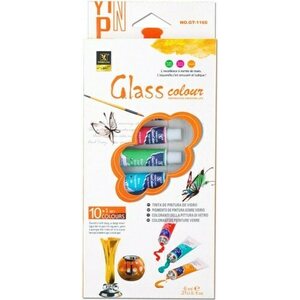 Lasivärit 6ml x 10 väriä