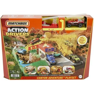 Matchbox canyon adventure leikkisetti
