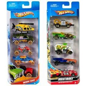 Hotwheels auto 5kpl 1:64