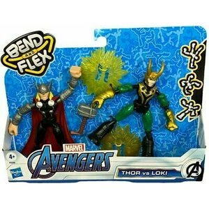 Marvel bend and flex thor vs loki