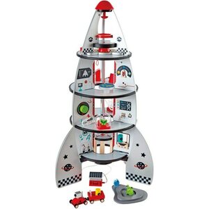 Hape avaruusraketti tarvikkeilla