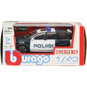 Burago pikkuauto poliisi 1:43