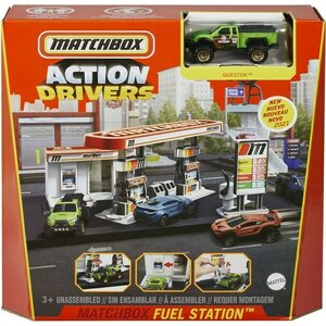 Matchbox action drivers fuel station