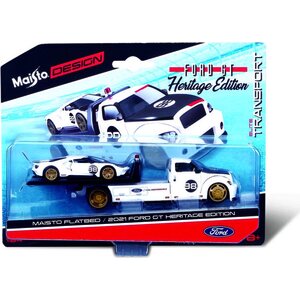 Maisto 1:64 kuljetusauto ford gt heritag
