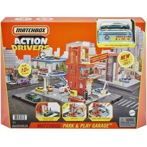 Matchbox parking garage playset