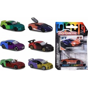 Majorette väriä vaihtava auto